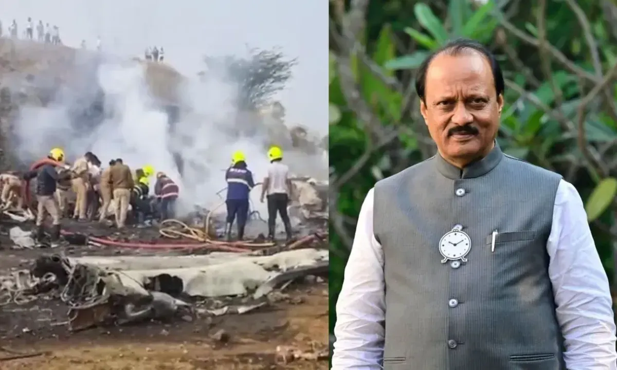 ബരാമതി വിമാനാപകടം: മഹാരാഷ്ട്ര ഉപമുഖ്യമന്ത്രി അജിത് പവാർ ഉൾപ്പെടെ 6 മരണം