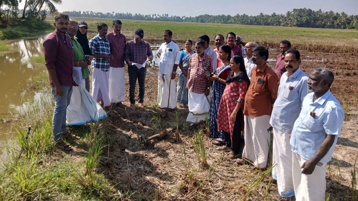ഔട്ട് പോസ്റ്റ് - മറ്റം- കൊടുതുരുത്ത് റോഡിൻ്റെ പദ്ധതി രേഖ തയ്യാറാക്കുന്നതിനായി വിദഗ്ധ സംഘമെത്തി