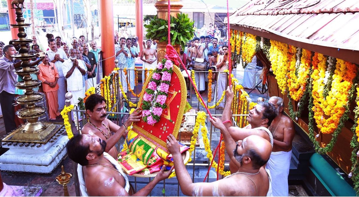 ചെമ്പ് ശ്രീ ജഗദംബിക ക്ഷേത്രത്തില്‍ കുംഭ ഭരണി ഉത്സവം കൊടിയേറി