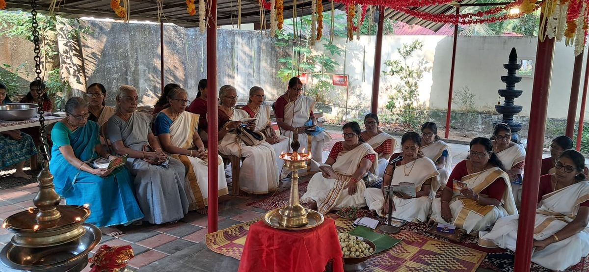 കനകധാരാ യജ്ഞം ഭക്തിസാന്ദ്രമായി