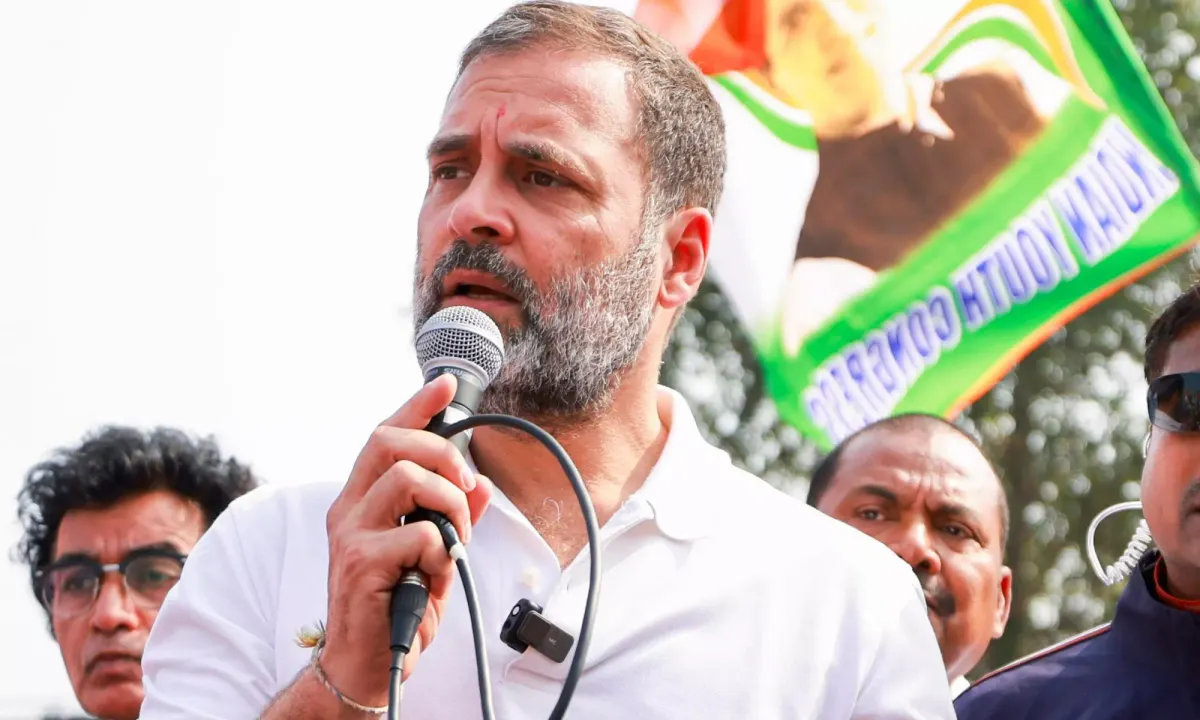എൽ.ഡി.എഫിനെയും മുഖ്യമന്ത്രിയെയും കടന്നാക്രമിച്ച് രാഹുൽ ഗാന്ധി