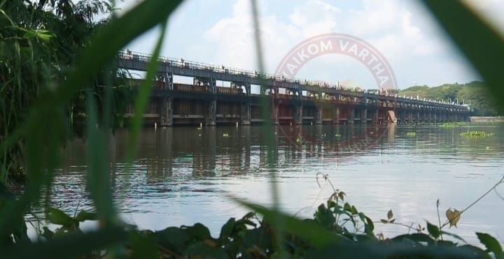 തണ്ണീർമുക്കം ബണ്ടിന്റെ ഷട്ടറുകൾ  തിങ്കളാഴ്ച മുതൽ തുറക്കും