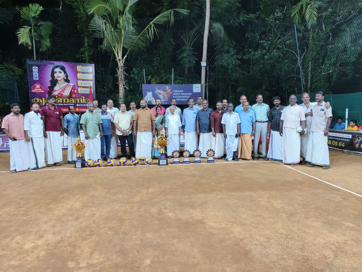 അക്കരപ്പാടം വോളി 2026 ന് തുടക്കമായി