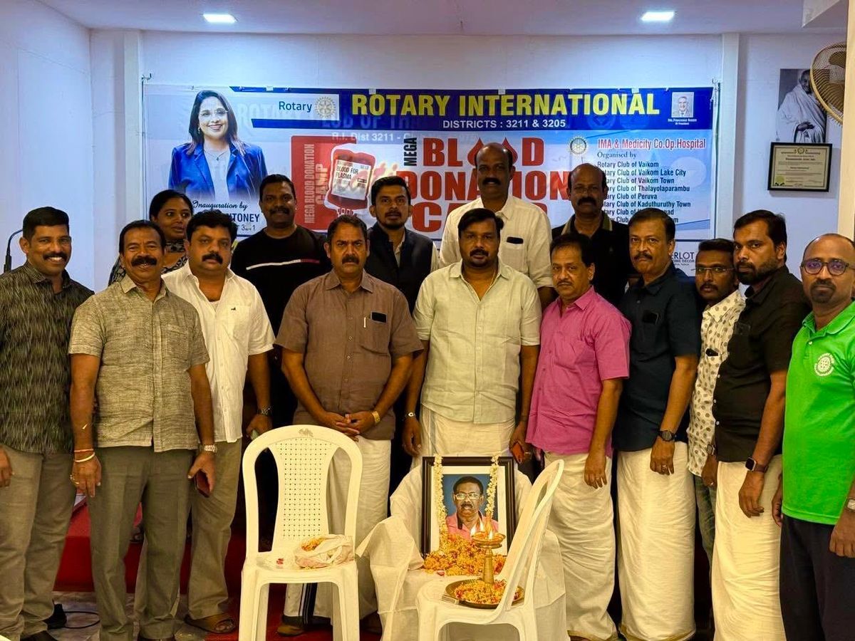 ഡോ.കെ. രാജ്‌കുമാറിനെ അനുസ്മരിച്ച് റോട്ടറി ക്ലബ്‌