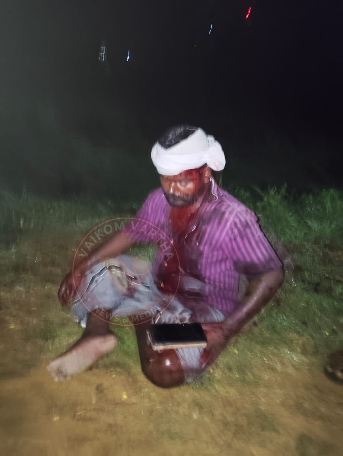 ട്രെയിനിൽ നിന്നും വീണു പരിക്കേറ്റു