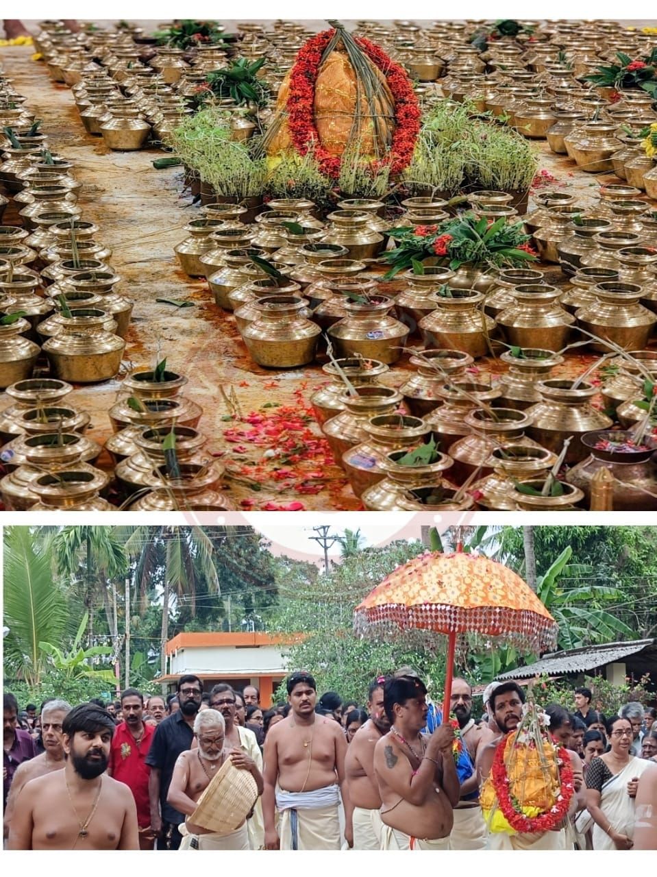 തിരുപുരം ശ്രീകൃഷ്ണസ്വാമി ക്ഷേത്രത്തിലെ ബ്രഹ്മ കലശാഭിഷേകം ഭക്തിനിർഭരമായി