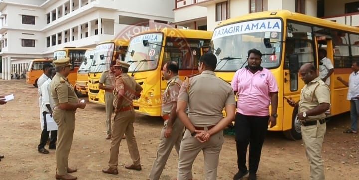 സ്കൂൾ ബസുകളുടെ സുരക്ഷാ പരിശോധന തുടങ്ങി