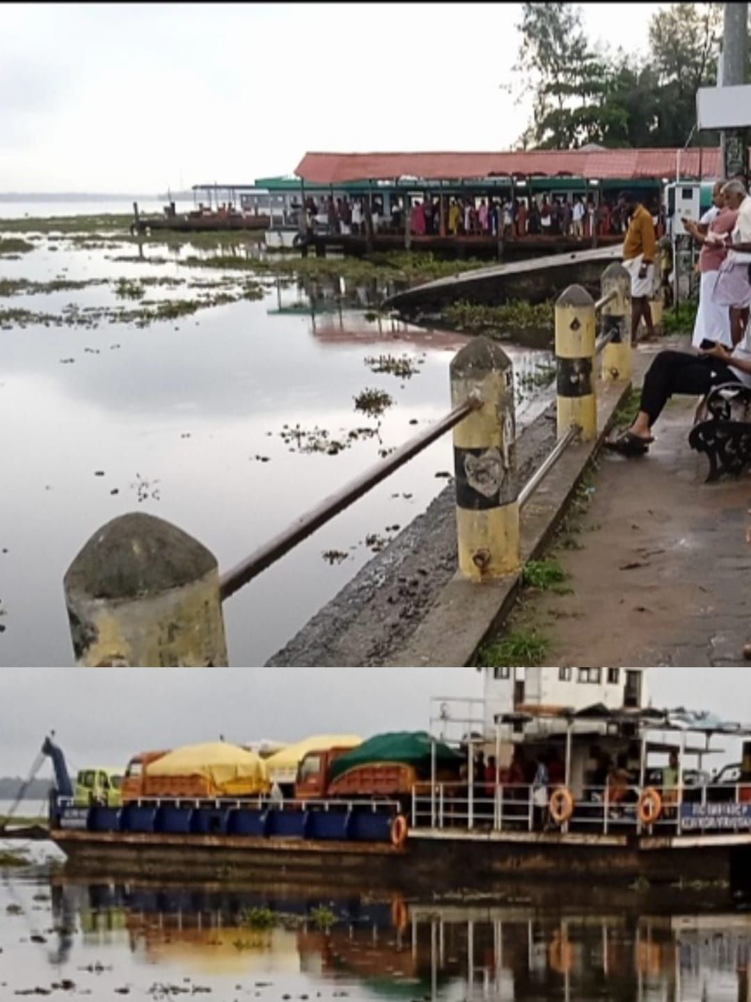 ജങ്കാർ  കരയ്ക്കടുപ്പിക്കാനുളള ശ്രമം തുടരുന്നു