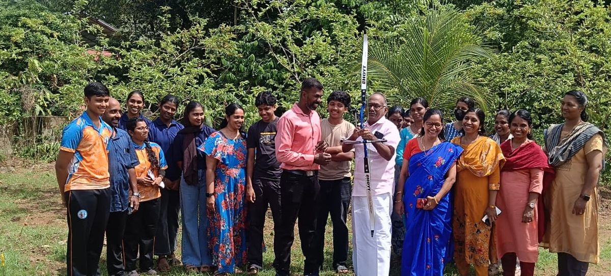 ജില്ലയിലെ രണ്ടാമത്തെ അമ്പെയ്ത്ത് പരിശീലന അക്കാദമി ഉദ്ഘാടനം ചെയ്തു