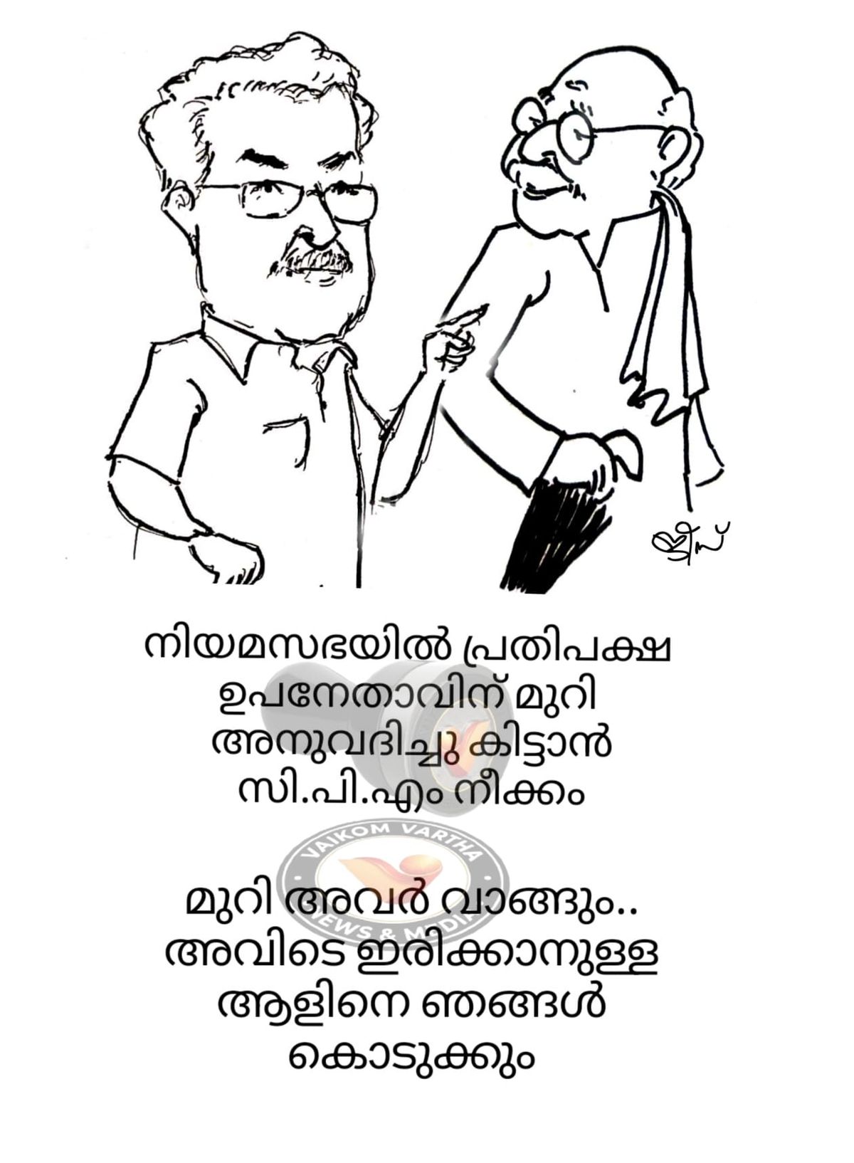 വൈക്കത്തുകാരൻ: കാർട്ടൂൺ പരമ്പര