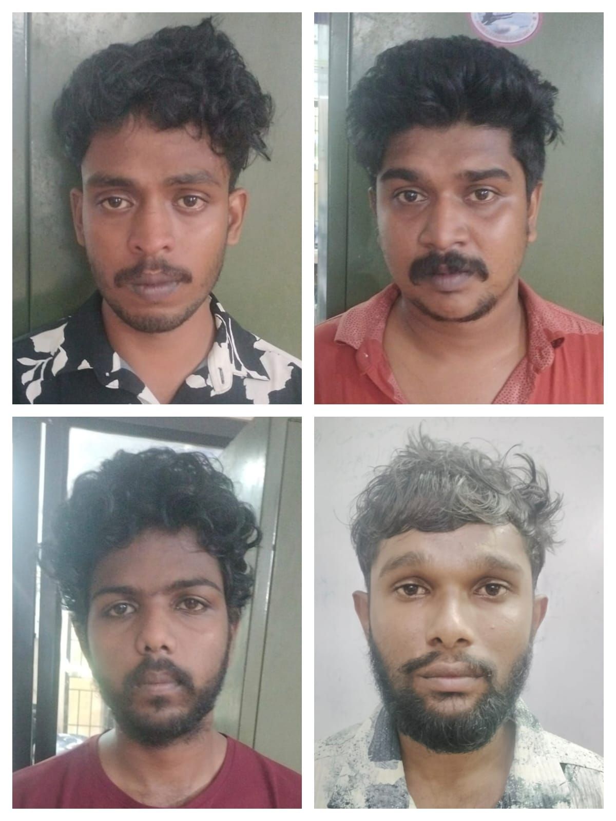 വള്ളംകളിക്കിടെ കത്തിക്കുത്ത്: നാല് പ്രതികൾ പിടിയിൽ