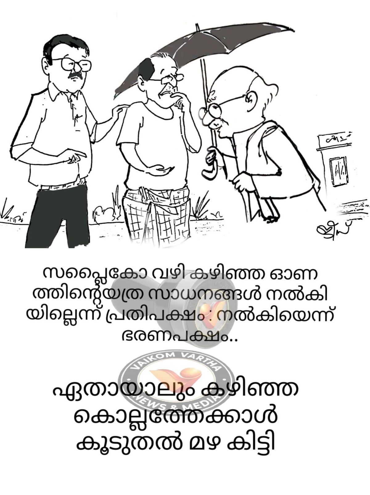 വൈക്കത്തുകാരൻ: കാർട്ടൂൺ പരമ്പര