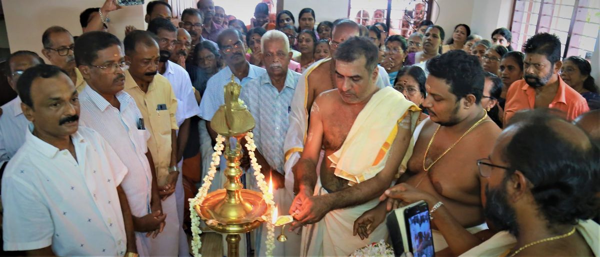 കാളിയമ്മനട ഭദ്രകാളി ക്ഷേത്രത്തിൽ ക്ഷേത്രസമുച്ചയം ഉത്ഘാടനം ചെയ്തു