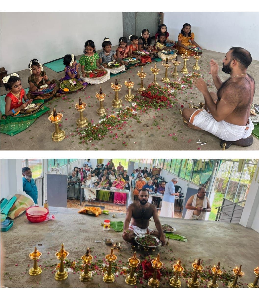 മണിയശ്ശേരി ശ്രീ വൈഷ്ണവ ഗന്ധർവസ്വാമി ക്ഷേത്രത്തിൽ കുമാരിപൂജ നടത്തി