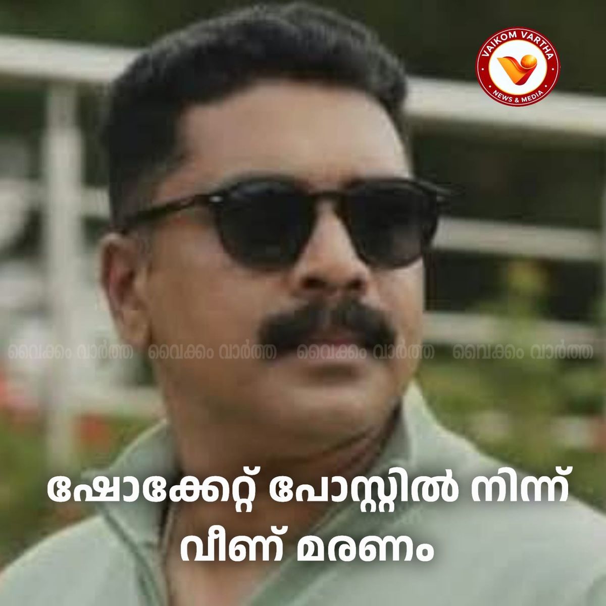 വൈദ്യുതാഘാതമേറ്റ് വീണ് ലൈൻമാൻ മരിച്ചു