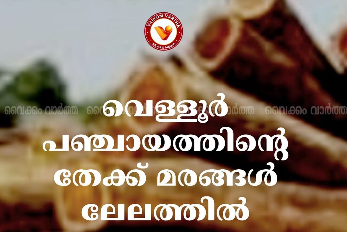 തേക്ക് മരങ്ങളുടെ ലേലം