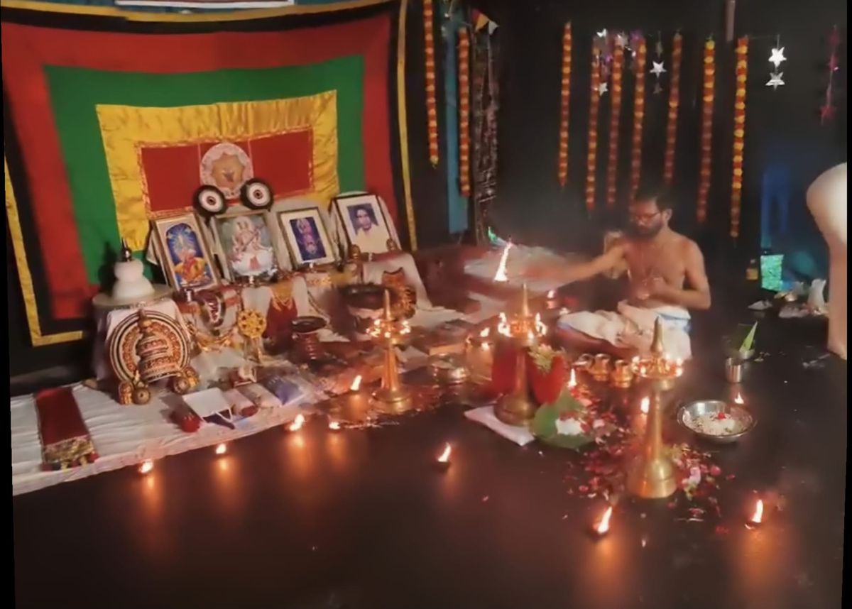 കലാശക്തി സ്കൂൾ ഓഫ് ആർട്സിൽ സരസ്വതീപൂജയും വിദ്യാരംഭവും നടന്നു
