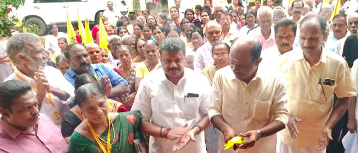 വൈക്കം സത്യാഗ്രഹ ശതാബ്ദി സ്മാരക മന്ദിര സമർപ്പണവും ശതാബ്ദി സമ്മേളനവും നടത്തി