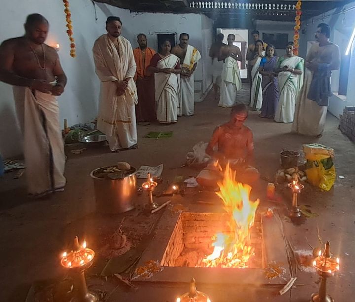 വൈക്കം മഹദേവ ക്ഷേത്രത്തിൽ അഷ്ടദ്രവ്യ മഹാഗണപതി ഹോമം നടന്നു