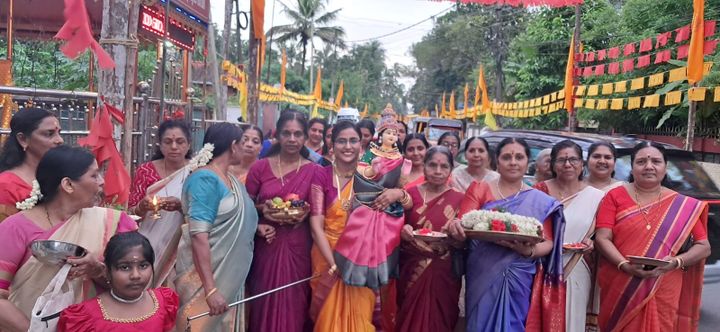 രുഗ്മിണി സ്വയംവര ഘോഷയാത്ര ഭക്തിസാന്ദ്രമായി