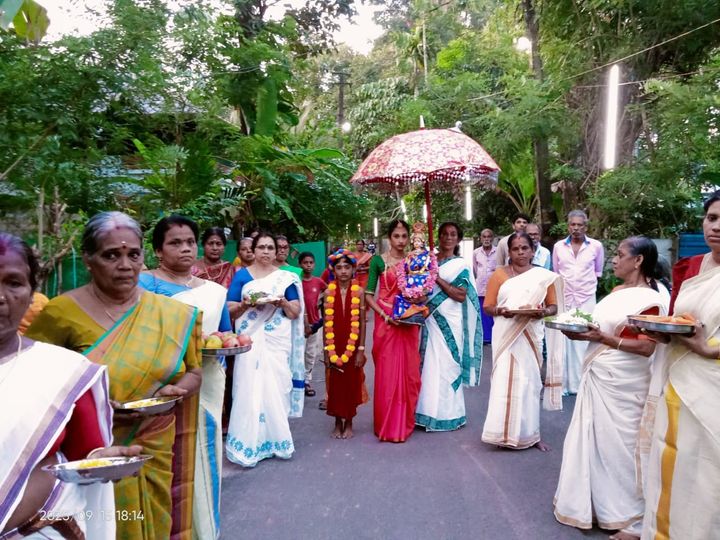 രുഗ്മിണി സ്വയംവര ഘോഷയാത്ര ഭക്തിസാന്ദ്രമായി