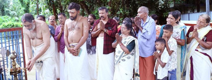 ഇണ്ടംതുരുത്തില്‍ കാര്‍ത്തൃായനി ദേവിക്ഷേത്രത്തില്‍ നവീകരണ പ്രവര്‍ത്തനം തുടങ്ങി