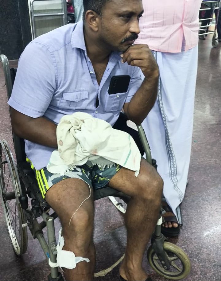 വെള്ളൂരിൽ തെരുവുനായയുടെ ആക്രമണം: യുവാവിന് കടിയേറ്റു