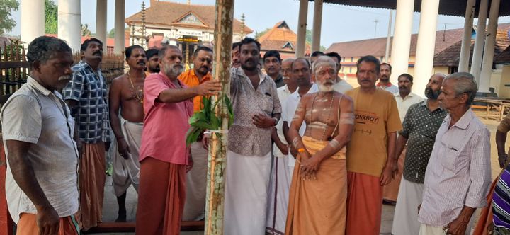 അഷ്ടമി: 35,000 ചതുരശ്ര അടി പന്തൽ