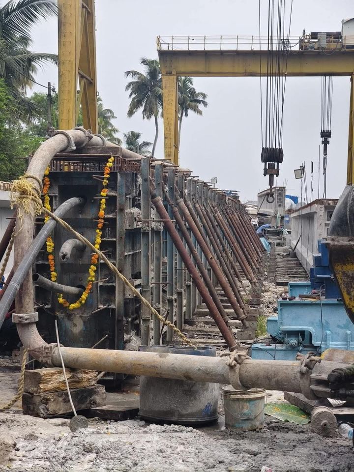 നേരേകടവ്-മാക്കേക്കടവ് പാലം നിര്‍മാണം അവസാന ഘട്ടത്തിലേക്ക്