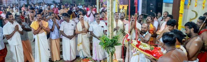 പട്ടശ്ശേരി ശ്രീഘണ്ഠാകര്‍ണ്ണ-ഭഗവതി ക്ഷേത്രത്തില്‍ ഉത്സവം കൊടിയേറി