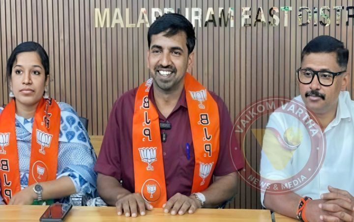 മലപ്പുറത്ത് ജില്ലാ നേതാവടക്കം സി.പി.ഐ പ്രവർത്തകർ ബി.ജെ.പിയിൽ ചേർന്നു