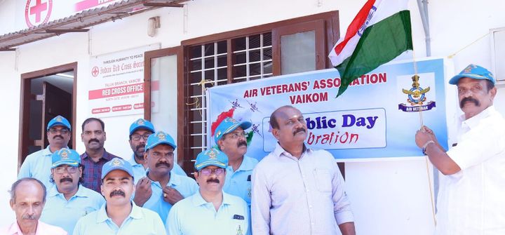 എയര്‍ വെറ്ററന്‍സ് അസോസിയേഷന്‍ റിപ്പബ്ലിക് ദിനം ആഘോഷിച്ചു