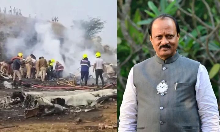 ബരാമതി വിമാനാപകടം: മഹാരാഷ്ട്ര ഉപമുഖ്യമന്ത്രി അജിത് പവാർ ഉൾപ്പെടെ 6 മരണം