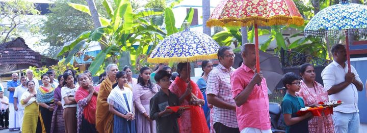 വിശുദ്ധ സെബസ്ത്യാനോസിന്റെ തിരുനാൾ: കഴുന്ന് എഴുന്നള്ളിപ്പ് പ്രദക്ഷിണം ഭക്തി സാന്ദ്രം