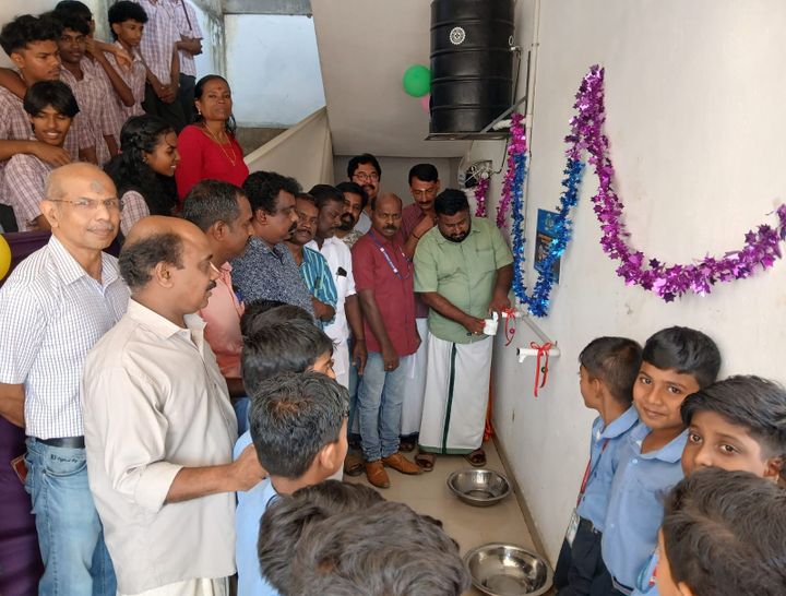 വാട്ടർ പ്യൂരിഫയർ ഉദ്ഘാടനം ചെയ്തു