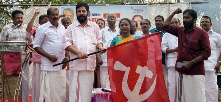 എല്‍.ഡി.എഫ്. വികസന മുന്നേറ്റ ജാഥയ്ക്ക് ആവേശത്തുടക്കം