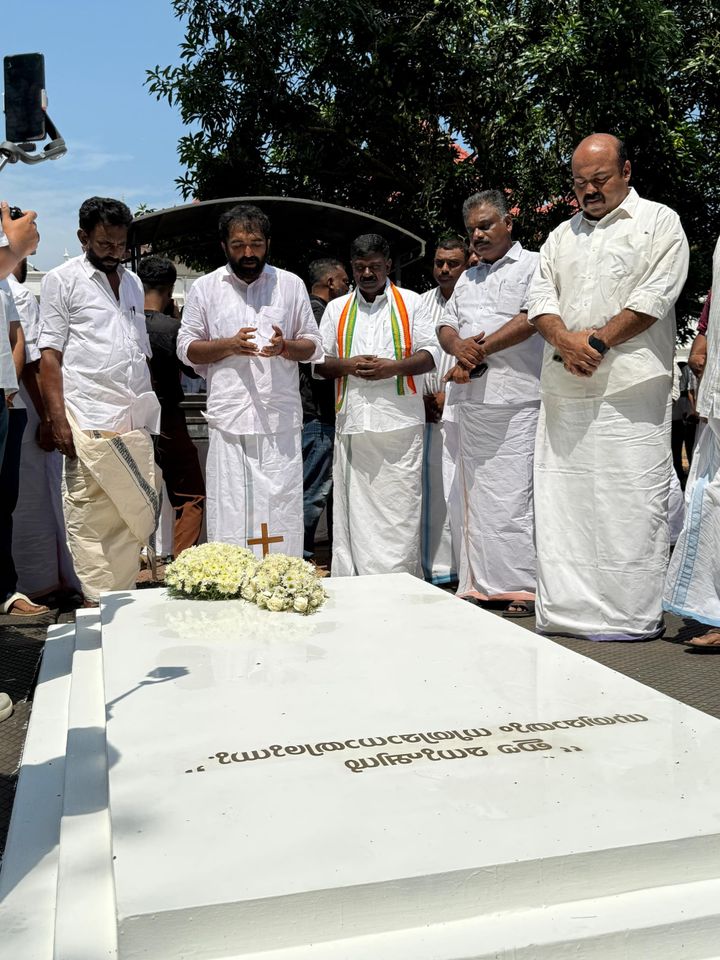 ഉമ്മൻ ചാണ്ടിയുടെ സമൃതി മണ്ഡപത്തിൽ നിന്ന് കെ. ബിനിമോൻ്റെ പ്രചരണത്തിന് തുടക്കമായി