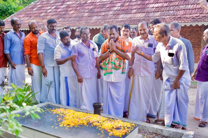 കെ. അജിത്തിൻ്റെ തിരഞ്ഞെടുപ്പ് കൺവെൻഷൻ