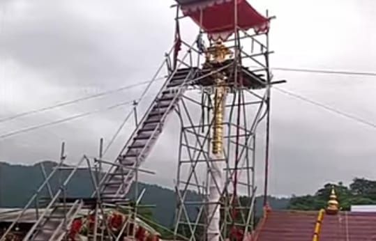 ശബരിമല കൊടിമര പുനപ്രതിഷ്ഠ സ്വർണ്ണ കൊള്ളക്കേസ്: ക്രമക്കേടില്ലെന്ന് വിജിലൻസ്
