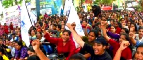 സംസ്ഥാനത്ത് ശമ്പള പരിഷ്കരണം ആവശ്യപ്പെട്ട് നഴ്‌സുമാർ വീണ്ടും സമരം തുടങ്ങി