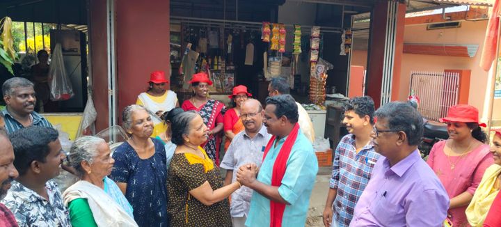 പി. പ്രദീപ് ടി.വി. പുരം പഞ്ചായത്തില്‍ രണ്ടാംഘട്ട പര്യടനം പൂര്‍ത്തിയാക്കി