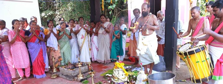 ഞെട്ട്യത്തറ ഭദ്രകാളി ക്ഷേത്രത്തില്‍ പുണര്‍തം മഹോത്സവം