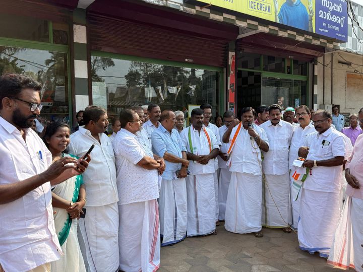 കെ. ബിനിമോൻ്റ വാഹന പ്രചരണ ജാഥ കല്ലറയിൽ നിന്നും ആരംഭിച്ചു