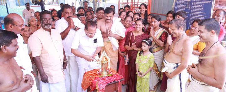 കോവിലകത്തുംകടവ് ശ്രീമഹാഭദ്രകാളി ക്ഷേത്രത്തിൽ മേടഭരണി ഉത്സവം