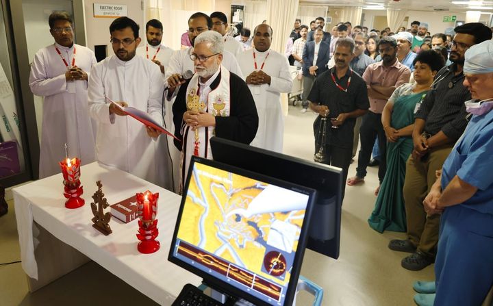 മാർ സ്ലീവാ മെഡിസിറ്റിയിൽ ഹൃദ്രോ​ഗചികിത്സക്കായി നൂതന ഒ.സി.ടി സംവിധാനം ആരംഭിച്ചു