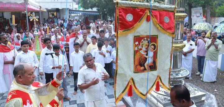 ഇടയാഴം സെന്റ് ജോസഫ് ദേവാലയത്തില്‍ തിരുന്നാളിന് കൊടിയേറി