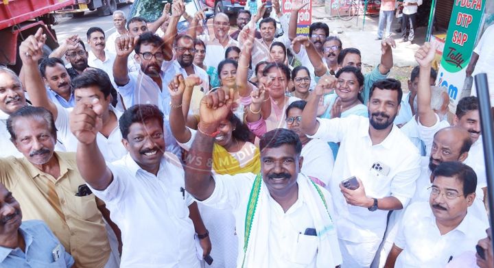കെ. ബിനിമോന് നിയോജക മണ്ഡലത്തിന്റെ വിവിധ മേഖലകളില്‍ ആവേശോജ്ജ്വലമായ സ്വീകരണം