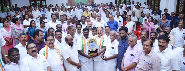 കെ. ബിനിമോന്‍ എം.എല്‍.എക്ക് ഐ.എന്‍.ടി.യു.സിയുടെ സ്വീകരണം