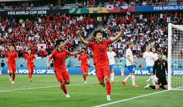 ലോകകപ്പ്: ചെക്ക് റിപ്പബ്ലിക്കിനെ തകർത്ത് ദക്ഷിണ കൊറിയക്ക് വിജയത്തുടക്കം