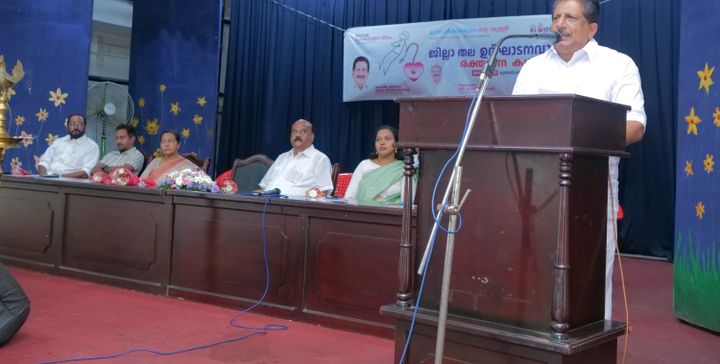 രക്തദാനം മഹത്തായ ജനസേവനം - മന്ത്രി മോന്‍സ് ജോസഫ്